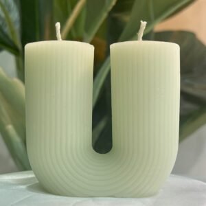 U shaped Mold Candle