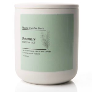 Pure Rosemary Essential Oil Candle
