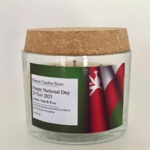 Oman National Day Premium Scented Candle